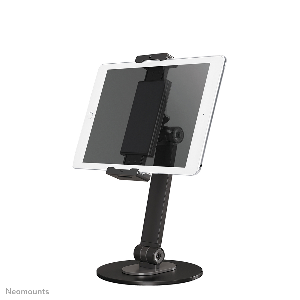 Socle Neomounts DS15-540BL1 avec une tablette d’illustration du fabricant